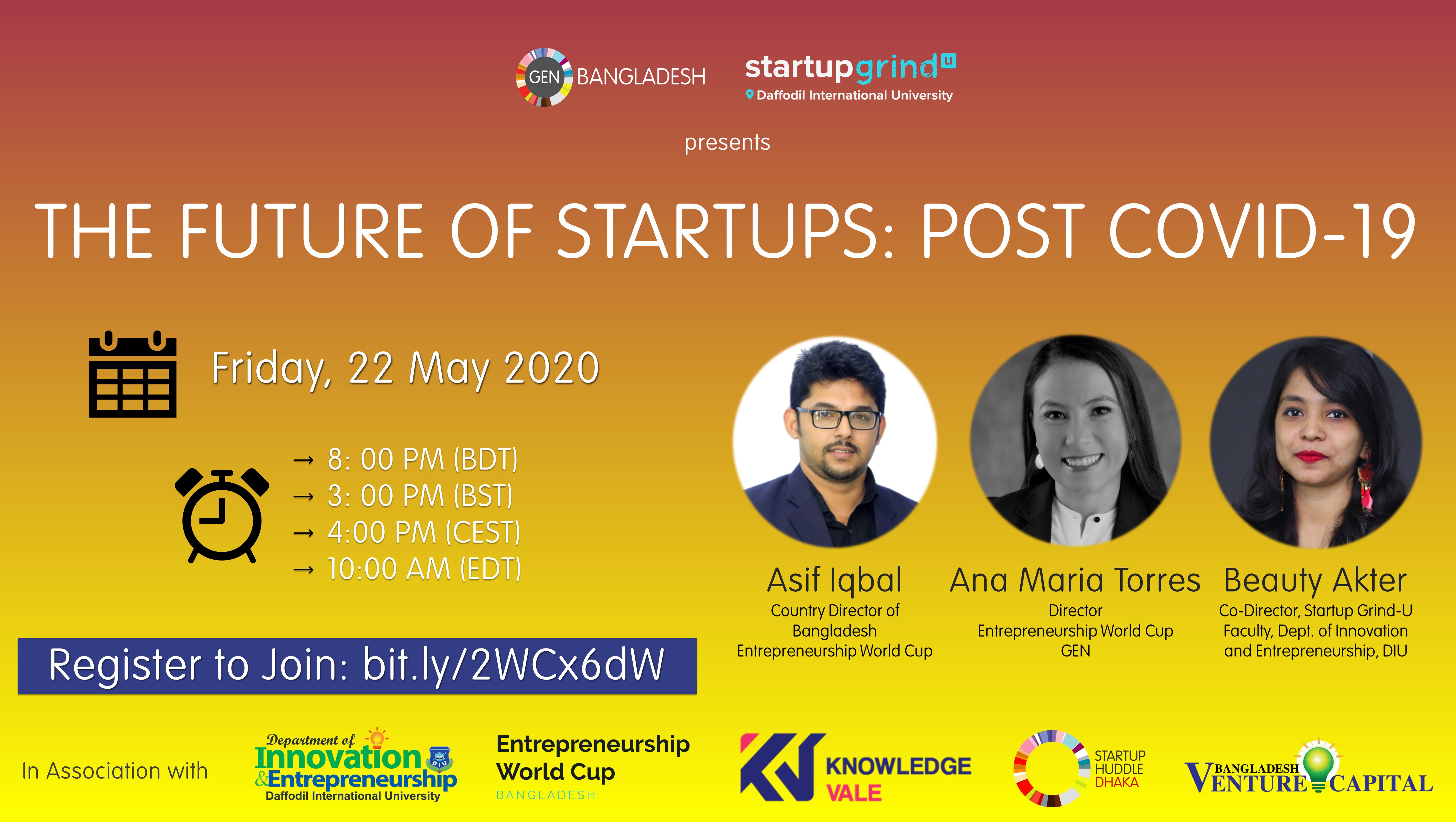 The Future of Startups Post COVID-19